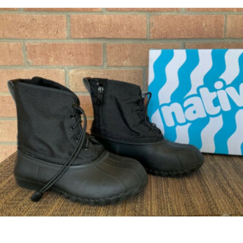 Boys NATIVE SHOES JIMMY JUNIOR RAIN SNOW BOOTS